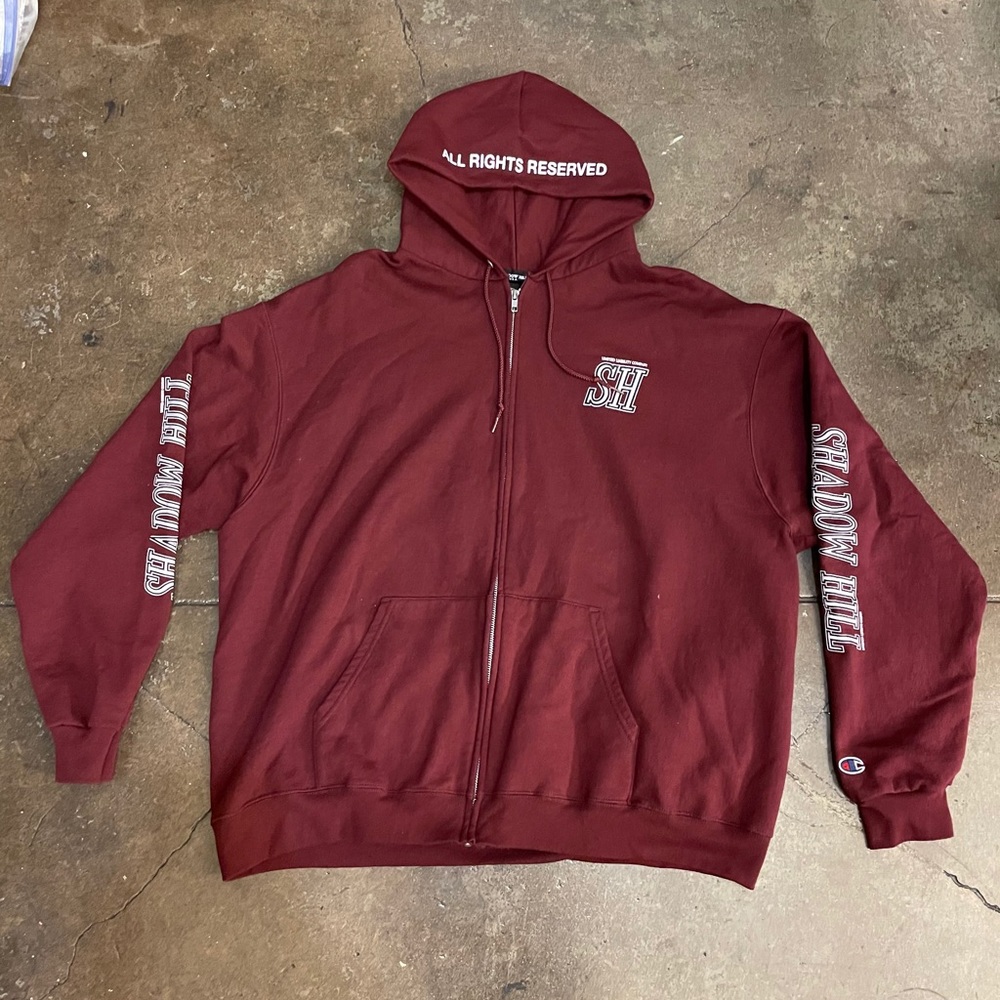 SHADOW HILL zip up hoodie